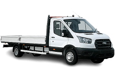 Car Hire Cambridge - Ford Transit Dropside Van - Van hire Cambridge
